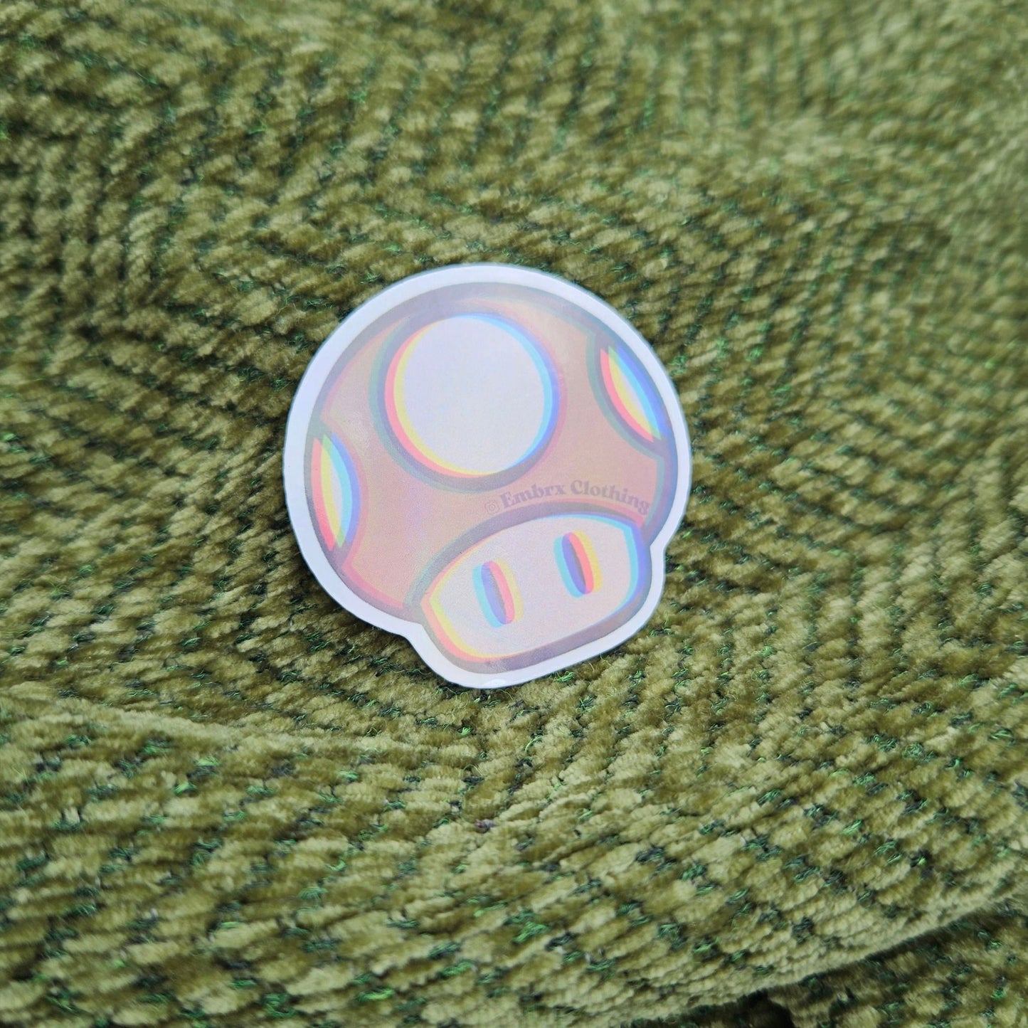 Trippy Mushroom - Vinyl Waterproof Sticker