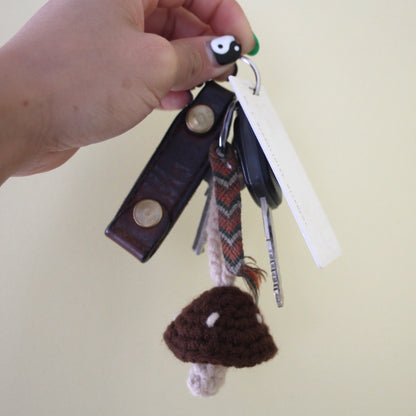 Hanging Crochet Mushroom