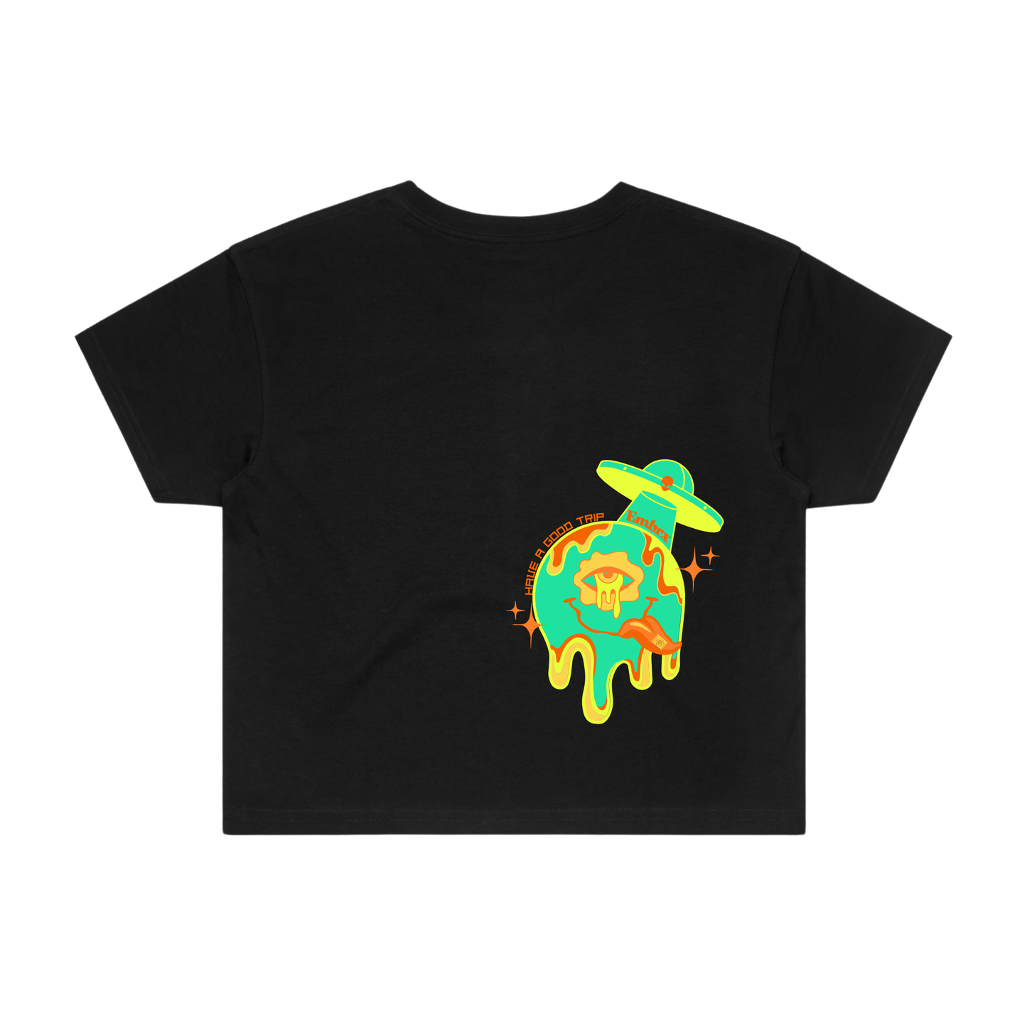 Trippy Crop Tee